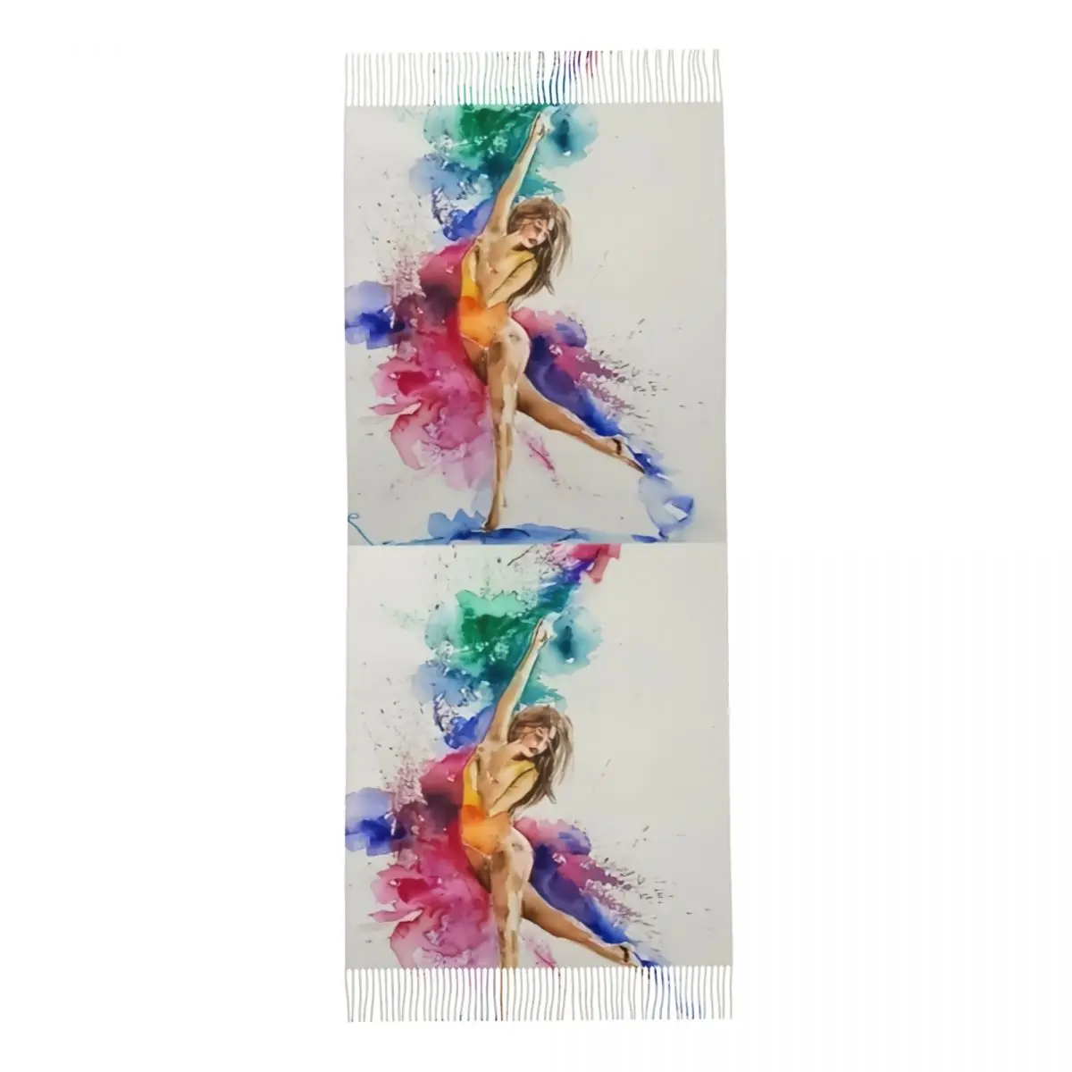 Элегантная гимнастическая искусство под заказ Женская Длинная зимняя теплая