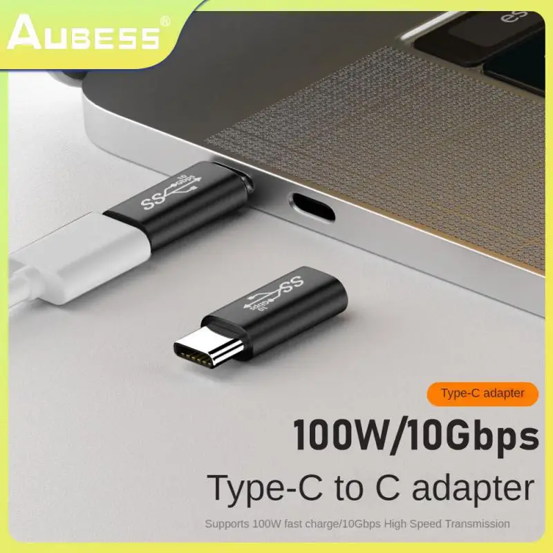 

Адаптер для быстрой зарядки телефона, 10 Гбит/с, 100 Вт, Usb-c