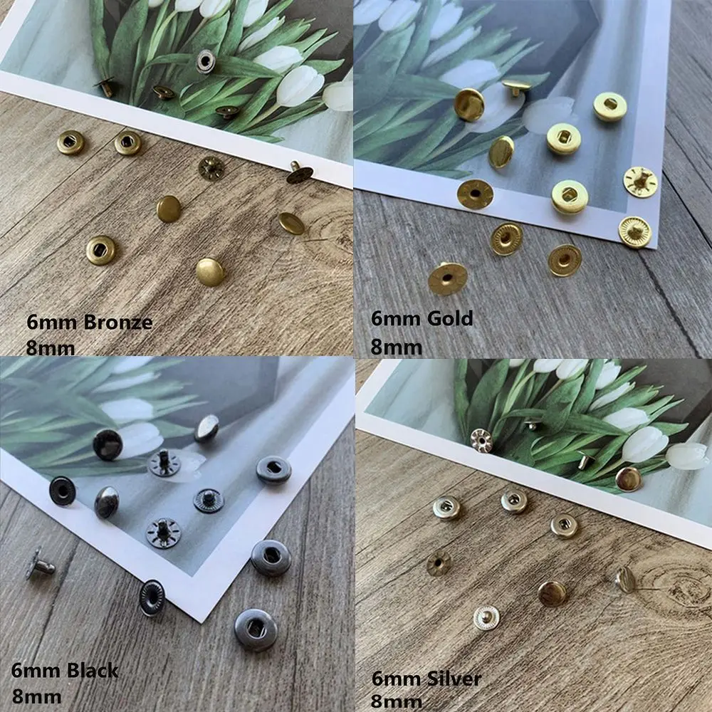 3 комплекта 6/8 мм миниатюрные металлические пряжки для кукольных коробок