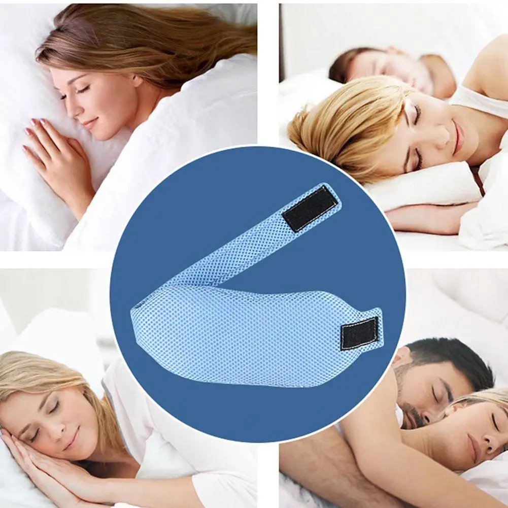 Регулируемый бандаж на шею для мужчин и женщин защита от храпа апноэ забота о сне
