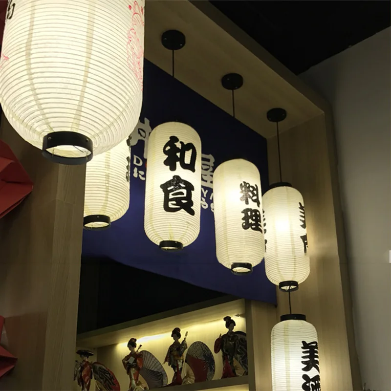 

Japanese PVC Waterproof Lantern Izakaya Sushi Ramen Sashimi Restaurant Dish Card Decoration Lantern Korean Personalized Cuisine