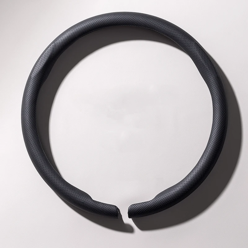 

8D автомобильный чехол на руль, дышащий кожаный нескользящий чехол-усилитель для BMW F30 F31 F32 F20 F10 X1 X3 X4 X5 X7 E39 E46 E60 E90