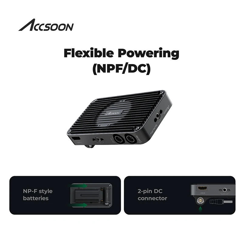 Фото Адаптер ACCSOON SeeMo Pro для мониторинга/записи/потоковой передачи для Iphone/Ipad/камеры/беспроводной передачи/монитора/компьютера №3