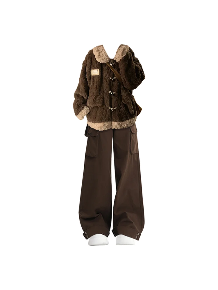 Maillard Wear бархатное пальто из овечьей шерсти женское осенне-зимнее 2024 новый