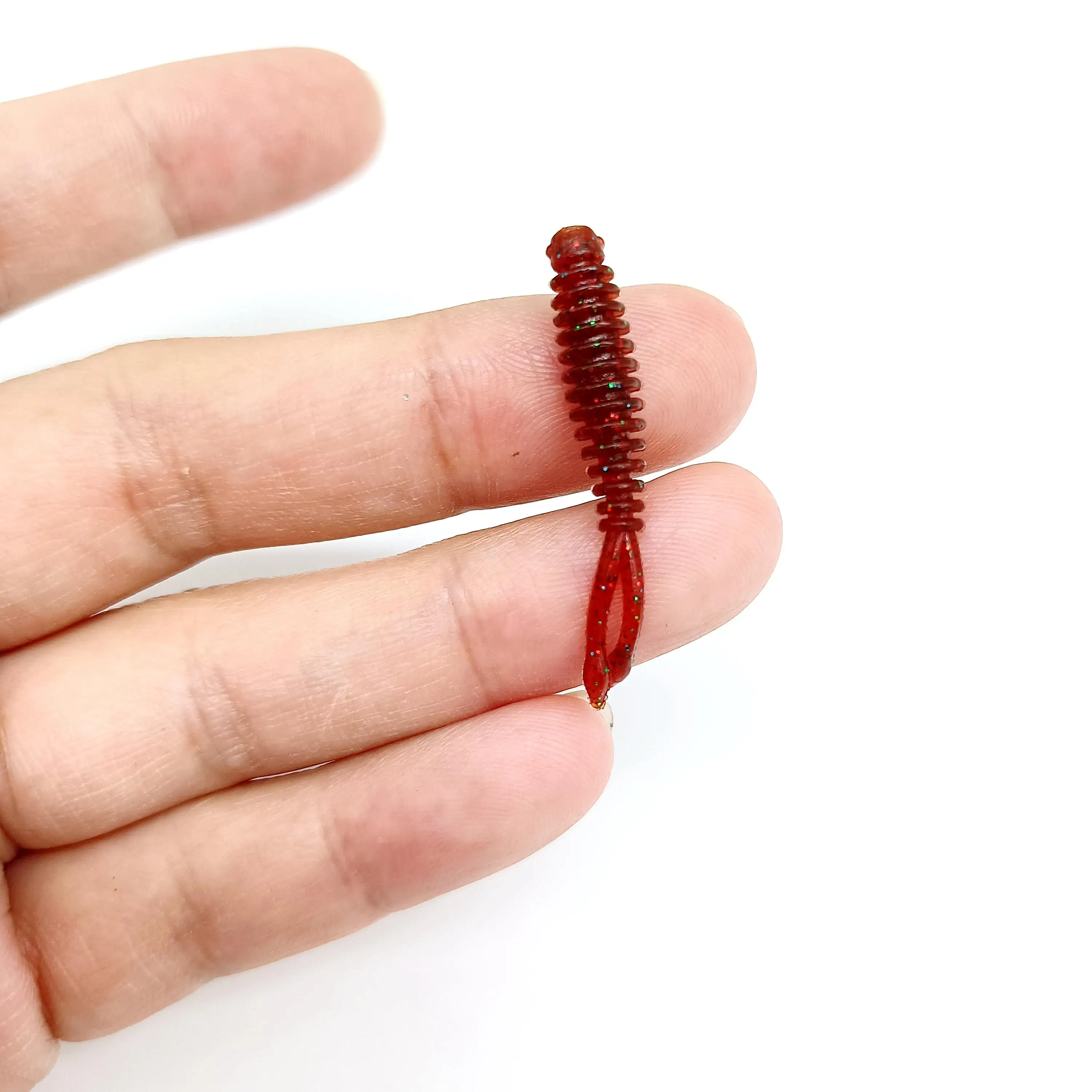 DUODUOYU 10 шт. ТПЭ плавающая мини Ajing мягкая рыболовная приманка 0 27 г/35 мм мягкий червь