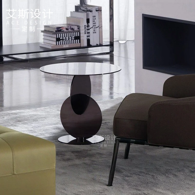 

Entryway Unique Side Table Hallway Nordic Outdoor Retro Coffee Table Sedentary High Mesa De Centro Elevable Home Furnlture
