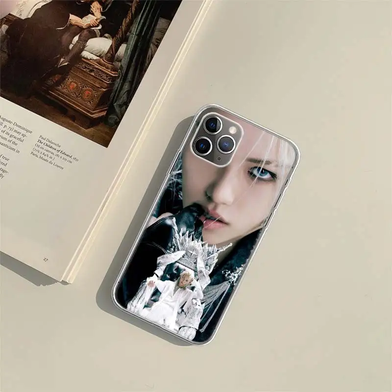 Чехол для телефона F-Felix Lee SKZ Apple Iphone 16E 15 14 Plus 13 16 Pro Max Cover 11 12 Mini Fundas X XR Shell Coque TPU Pattern So