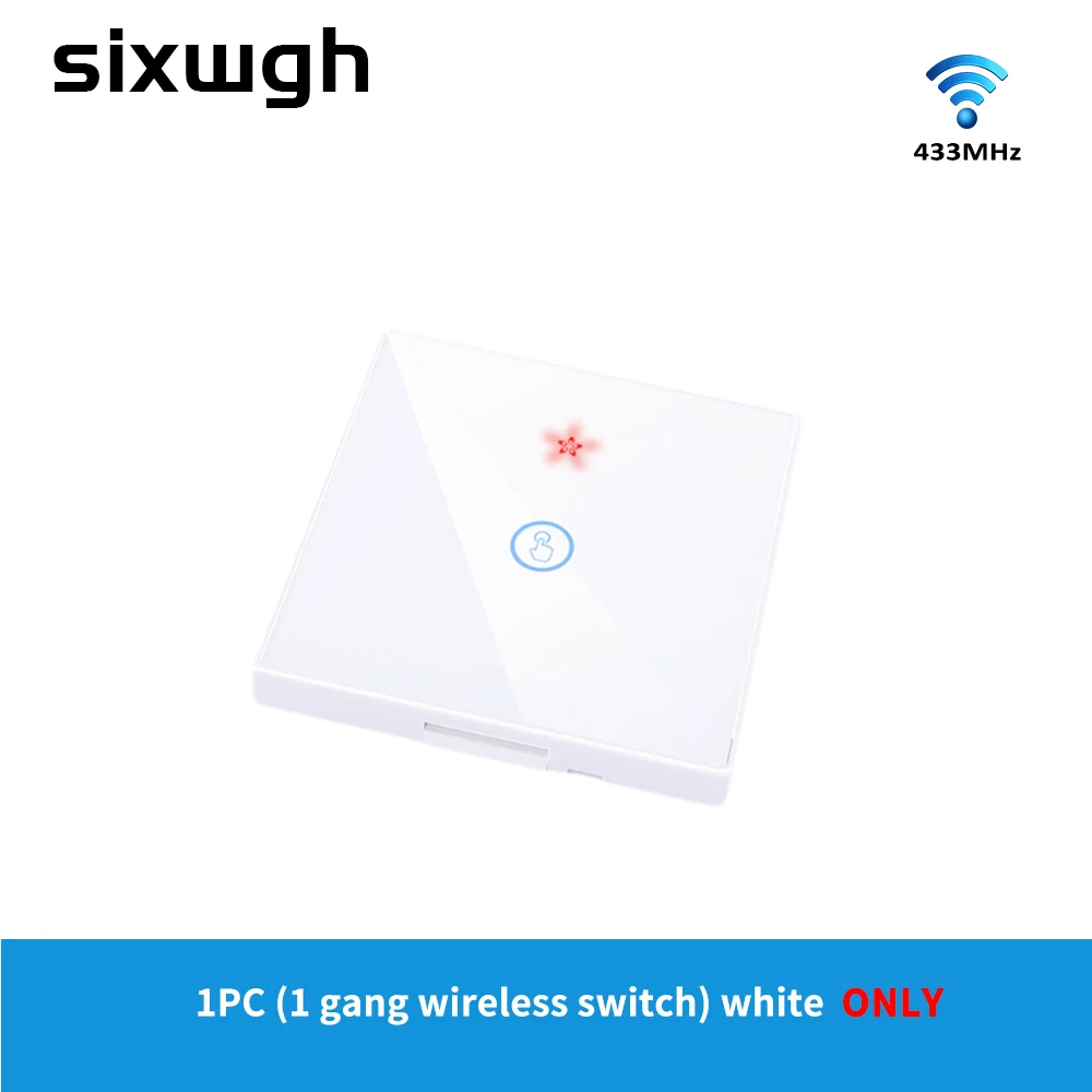Беспроводной выключатель Sixwgh 1 клавиша