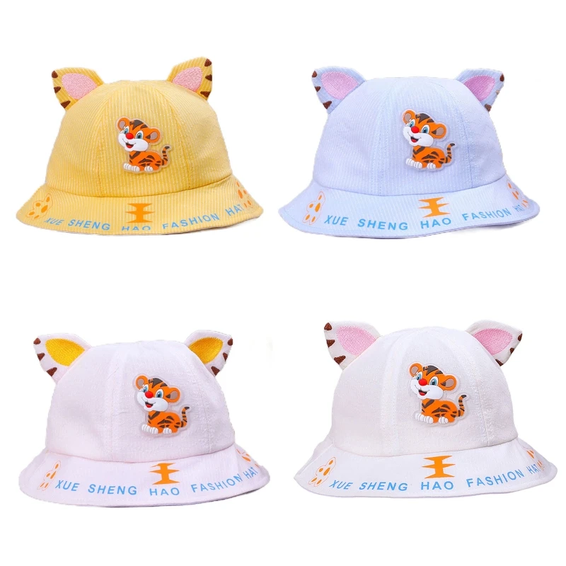 

Детская Рыбацкая шляпа, Детская Милая уличная шляпа с тигровым умыслом