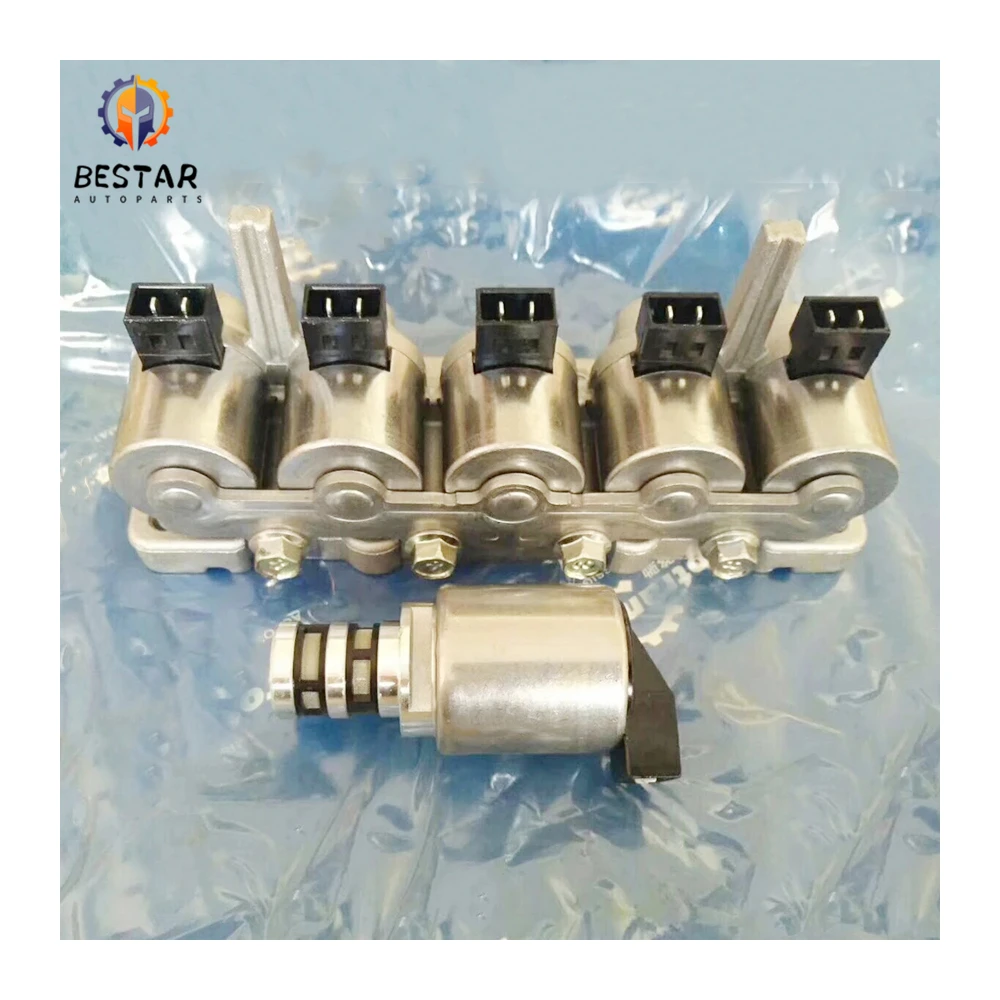 

NEW A4CF1 A4CF2 Automatic Transmission Solenoid Kit 6Pcs/Set 4631323000 For Hyundai Kia BESTAR Car Accessories