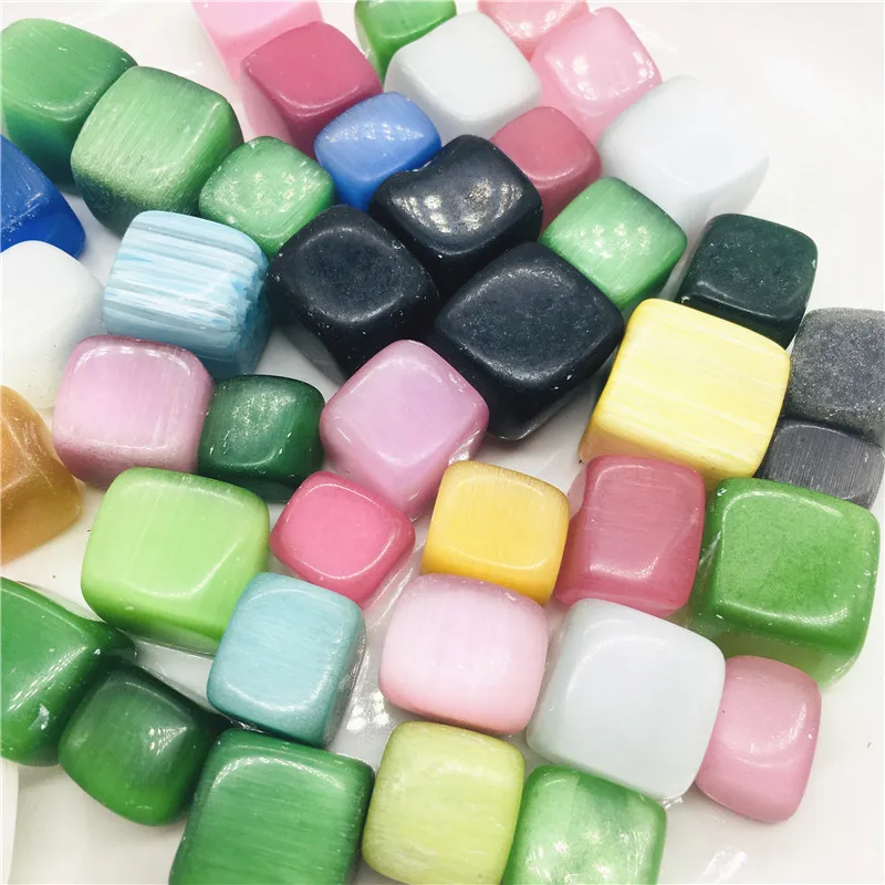 

Wholesale Natural Quartz Cat Eye Crystal Stone Healing Colorful Stone Gravel Specimen Aquarium Fish Tank Decoration