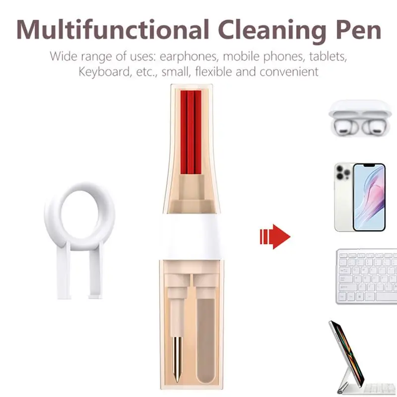 

Portable Cleaner Kit for Airpods Earbuds Cleaning Pen Brush Earphones Case Keyboard Cleaning Tools Clips For Huawei Samsung MI