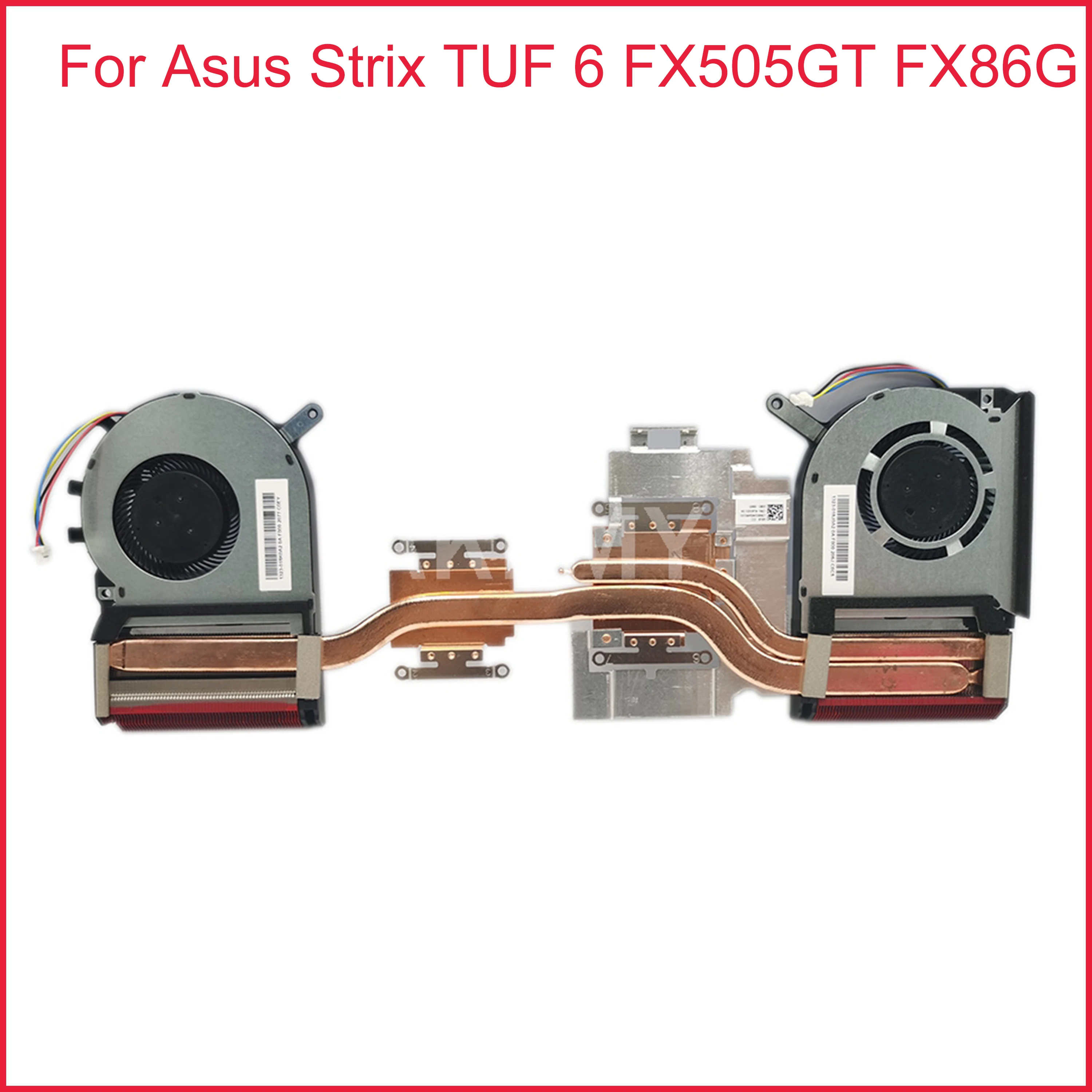 

Новый оригинальный Радиатор вентилятора для ноутбука Asus Strix TUF 6 FX505GT FX86G FX505D FX505DT FX505DE FX705D FX705DT FX705DE FX86D
