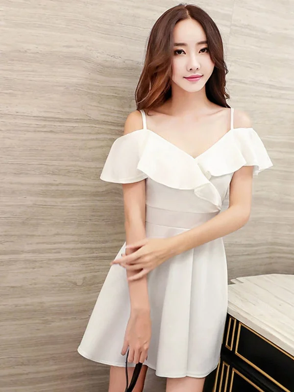 

Женское ТРАПЕЦИЕВИДНОЕ ПЛАТЬЕ на бретельках, однотонное Привлекательное платье с открытыми плечами и поясом, лето 2023