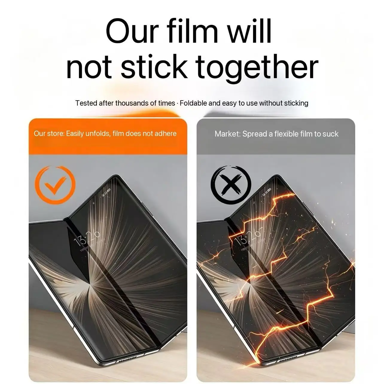 Защитная пленка для внутренних и внешних шарниров и экрана для Samsung Galaxy Z Fold7 6 5 4 3 Z Flip 6 7 HD, гидрогелевая, мягкая, из ТПУ, складная пленка (art.: 3920db2aaca33) - 3920db2aaca33