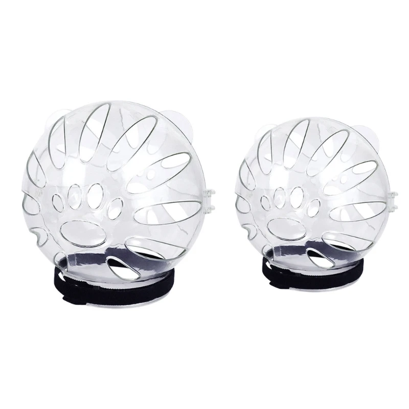 

Help Head-cover Helmet Cat Breathable- Supplies Pet Space Cat Helmet Anti-lick/anti-bite Grooming Recovery