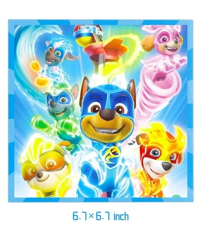 

Одноразовые салфетки Paw Patrol