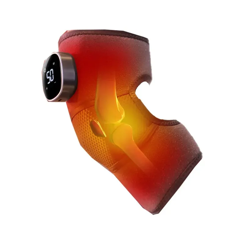 Регулируемый электрический вибрационный массажер для колена с подогревом