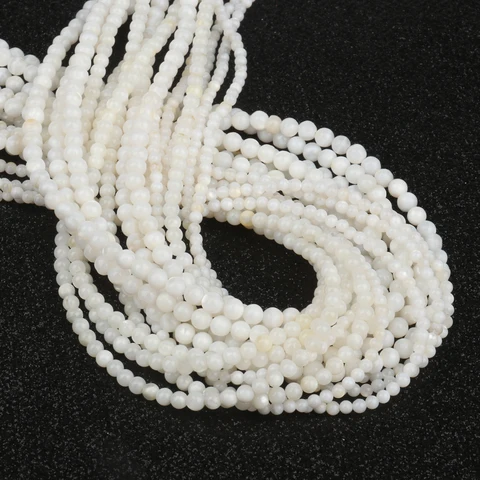 Бусины из ракушки GMB724 2мм 3мм 4мм