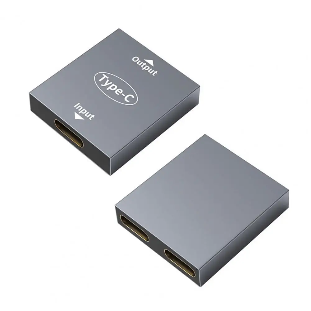 

Charging Converter Portable Rugged PD Fast Charging Type-C Female to 2 Type-C Female Adapter for PC Hardware Adapters