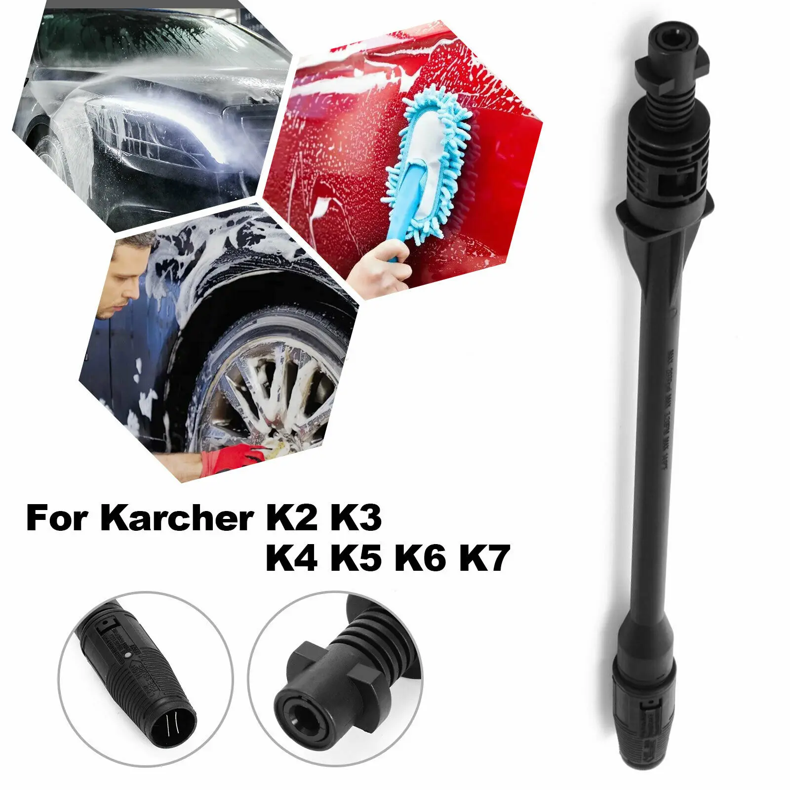 Spear Lance Nozzle For Karcher High Pressure Cleaner Adjustable Lance Nozzle Pressure Washer For Karcher K1 K2 K3 K4 K5 K6 K7 images - 6