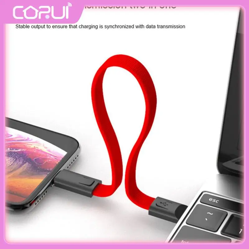 

Selection Of Precision Nylon Braided Cable For Charging 30cm Short Cable Compact Mini Mobile Charger Cable Can Transfer Files