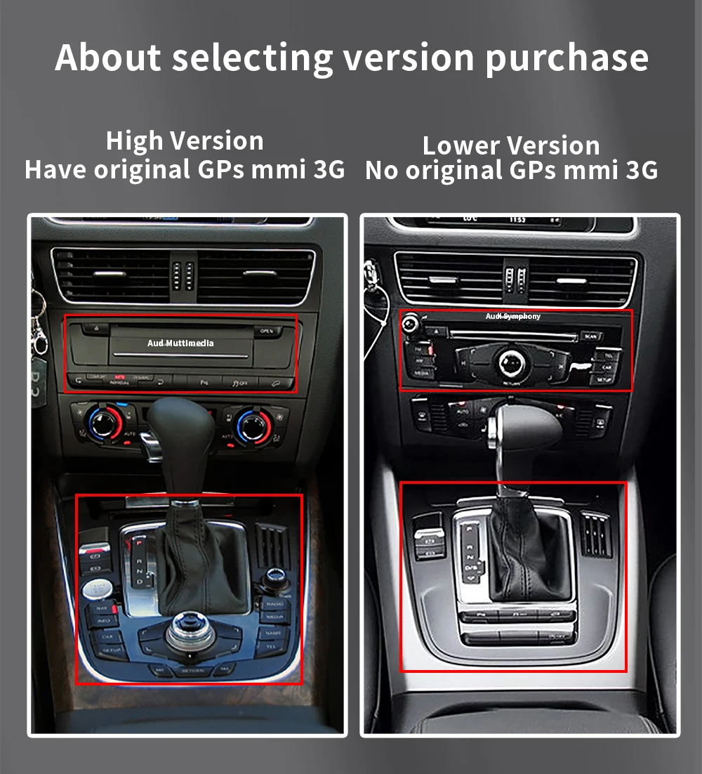 10 25-1 3-дюймовый автомобильный DVD-видео мультимедийный радиоплеер Android 14 для Audi Q5 8R