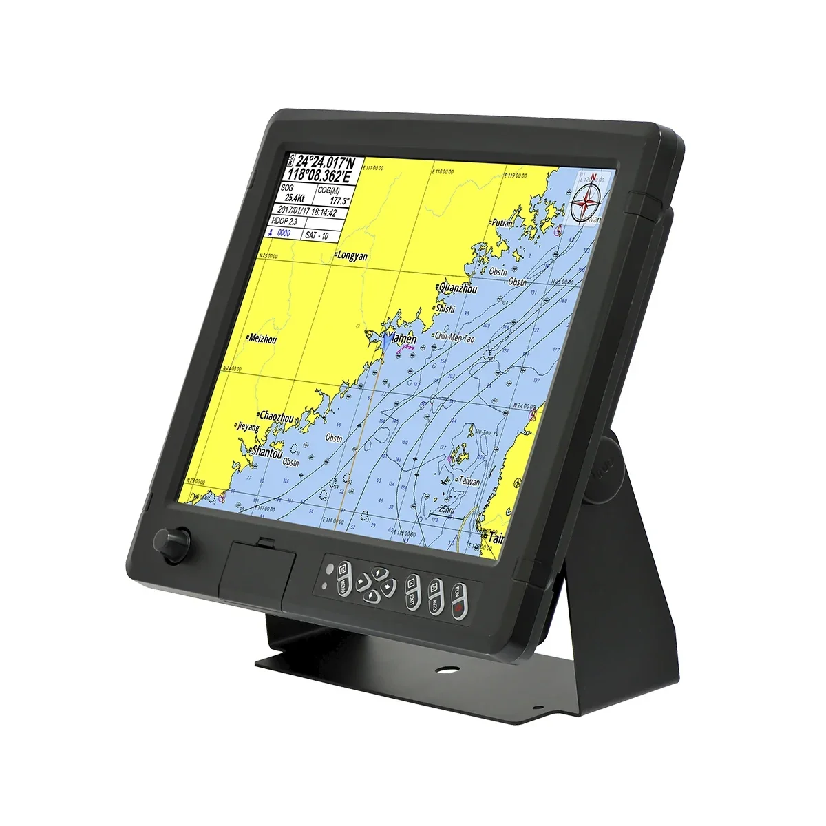 

Marine electronics marine TFT LCD monitor XINUO HM-2615 large display 15 inch IP65 IP67 CE certificate IMO standards