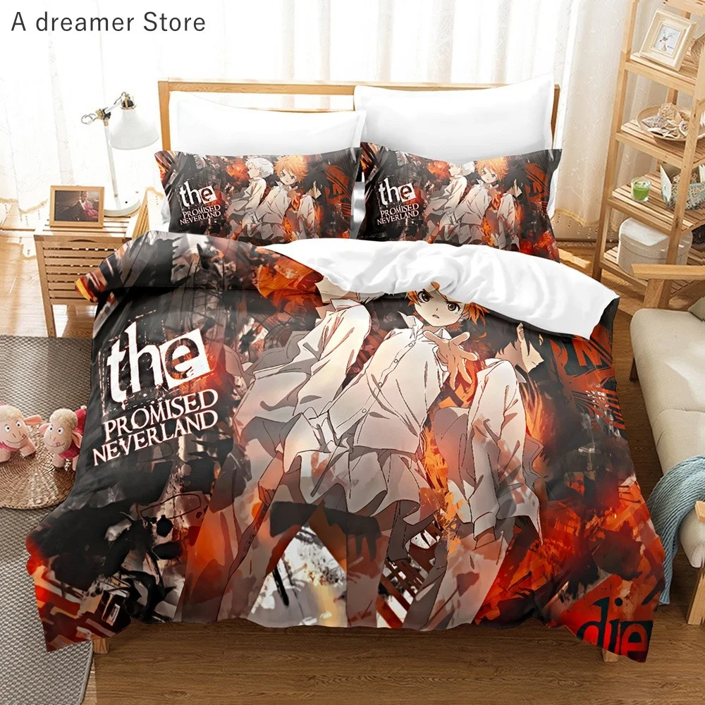 Детский комплект постельного белья Dakimakura The Promised Neverland Emma постельное белье с