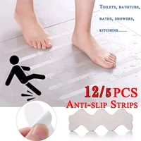 non slip shower strip transparent wavy non slip sticker bathtubstepbaby anti fall purpose high strength paste safety tape pad