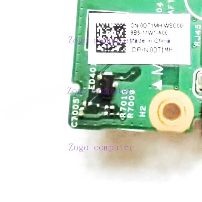 Оригинал для DELL Vostro 5481 USB SD Lan Ethernet плата CTWYP DT1MH 0DT1MH тест хорошо бесплатная