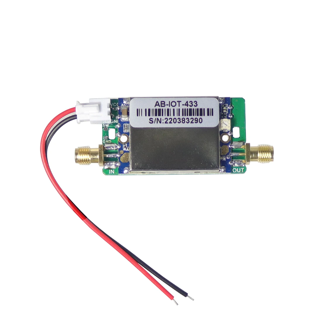 

433MHz /510MHz /868MHz Lora Signal Booster Transmit Receive Two-Way Power Amplifier Signal Amplification Module