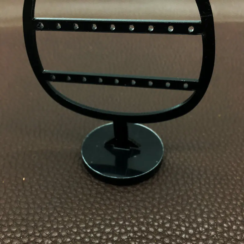 New Arrival Limited Jewelry Organizer Jewelry Display 20pcs Earrings Studs 25 Hole Display Showcase Stand Holder Chic