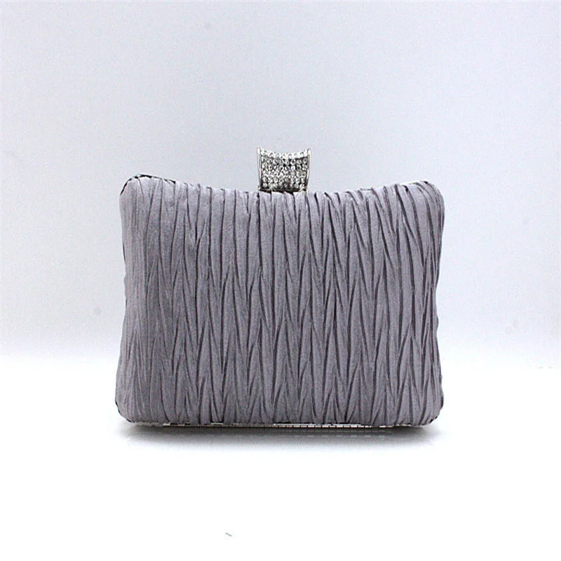 

New Weave Evening Bag Woman Silk Elegant Day Clutch Ladies Dinner mini Handbag Socialite Wedding Party Hand Bags bolso WY74