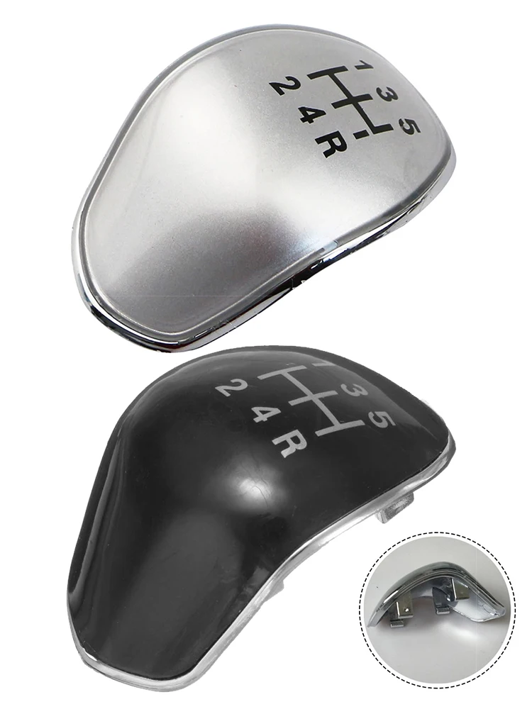 

Car Gear Shift Knob Cap Top Cover Repalcements For Ford Fiesta Focus ST 5 Speed Shift Knob Head Insert Cover Auto Accessories