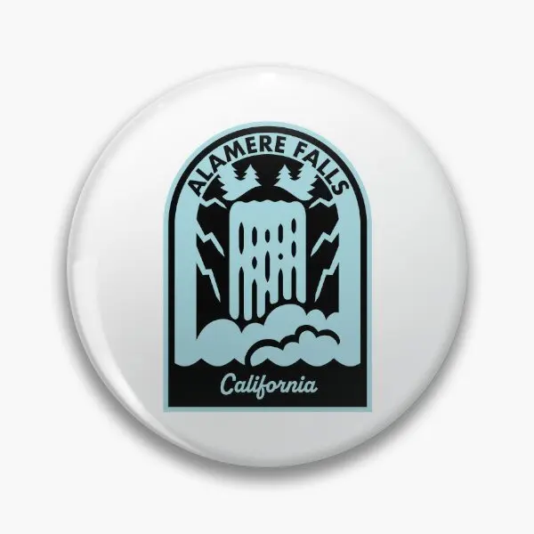 Alamere Falls Калифорния мягкая пуговица воротник мультяшная булавка на лацкан милые