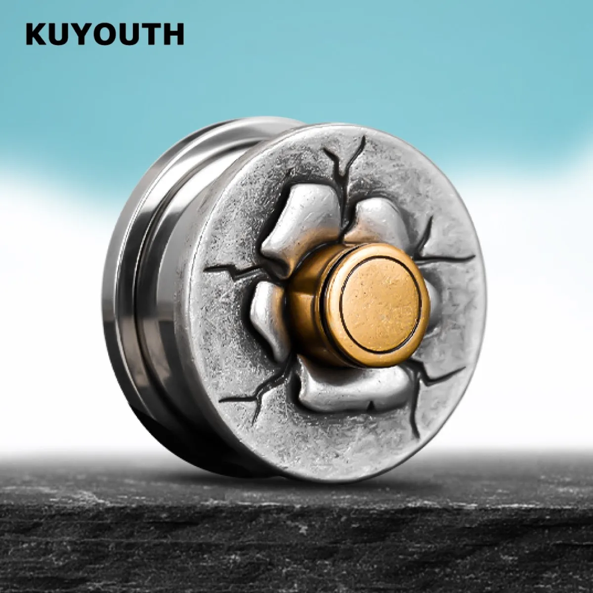 KUYOUTH новинка нержавеющая сталь майя тотем расширители для ушей винтовые заглушки