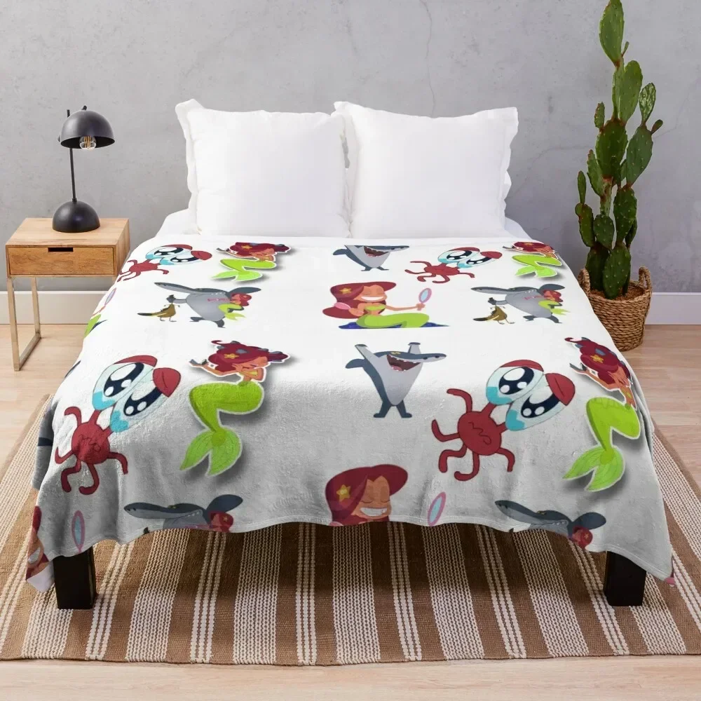 Упаковка наклеек Zigo и sharko одеяло мягкие кровати роскошная фототкань