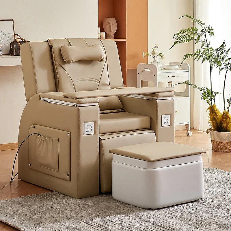 Европейское и американское электрическое массажное кресло для ногтей с креслом