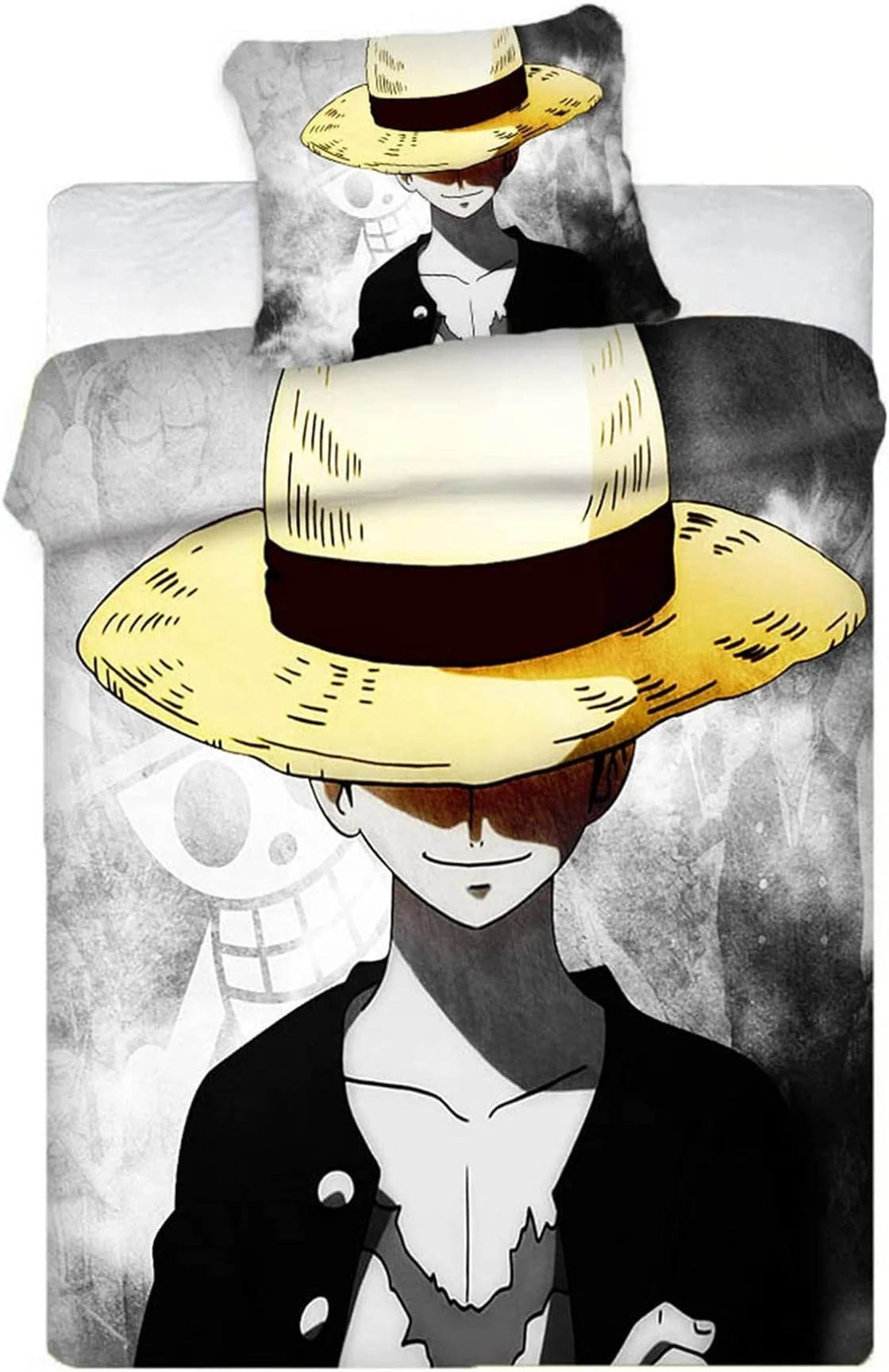 Комплект постельного белья с объемным пододеяльником и наволочкой