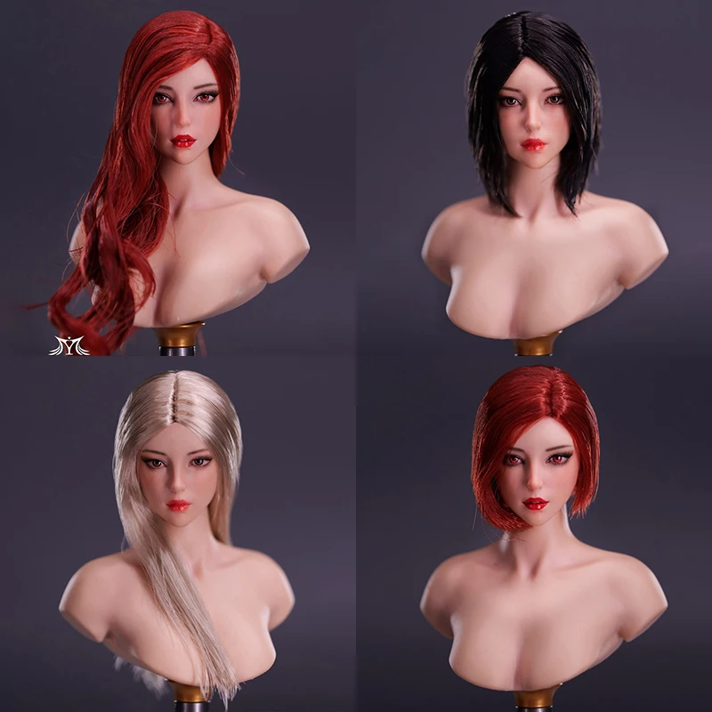 В наличии YMTOYS YMT084 1/6 красивая девушка Мэй голова резьба модель подходит для 12 дюймов Женская Solidier экшн-фигурки Куклы