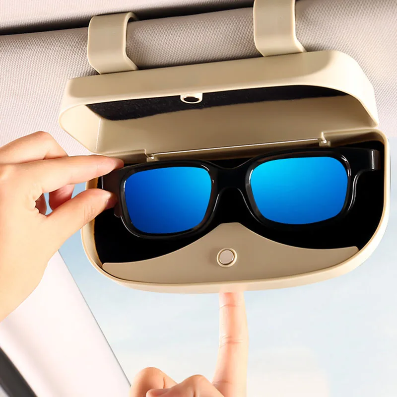 

Glasses Holder Magnetic Car Sun Visor Glasses Case Organizer Glasses Box Holder Visor Sunshade Sunglasses Case