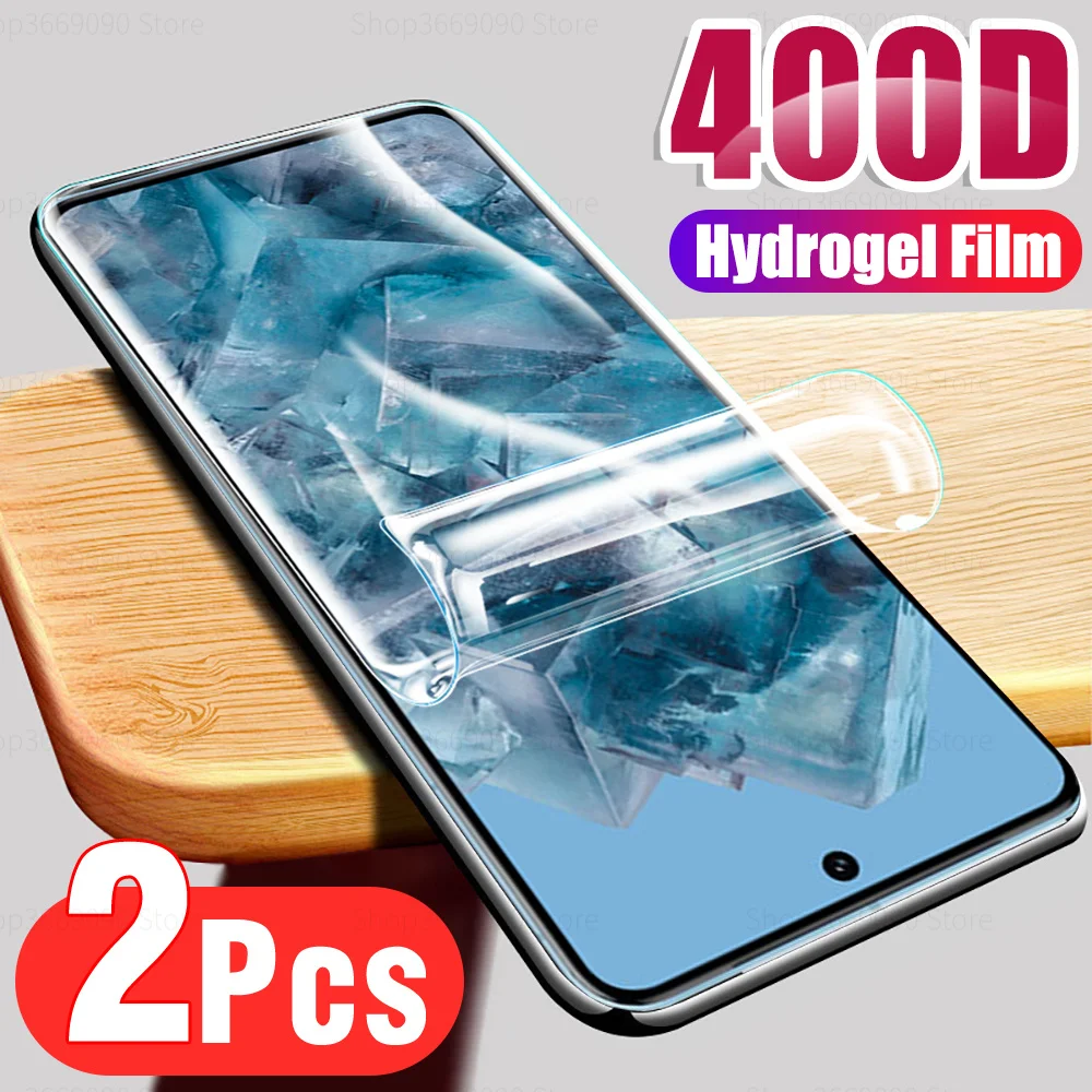 

2PCS Full Cover Hydrogel Film For Google Pixel 8 Pro Protective Soft Film GooGle Pixel8 Pro 8Pro Pixel8Pro 5G Screen Protectors