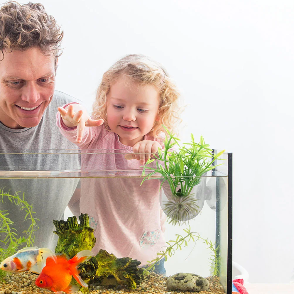 8 шт. гидропонный цветочный горшок растение рыба аквариумные гири держатель для