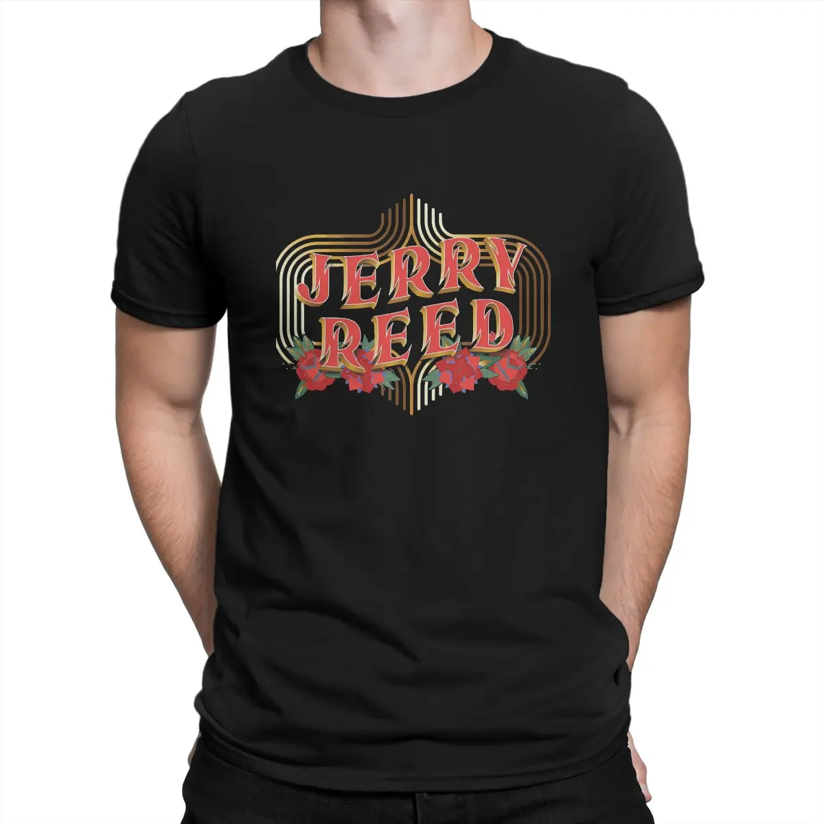 

Men T-Shirts Pontiac Jerry Reed Day Leisure 100% Cotton Tee Shirt Short Sleeve Rubber Bandits T Shirt Crew Neck Tops Printing