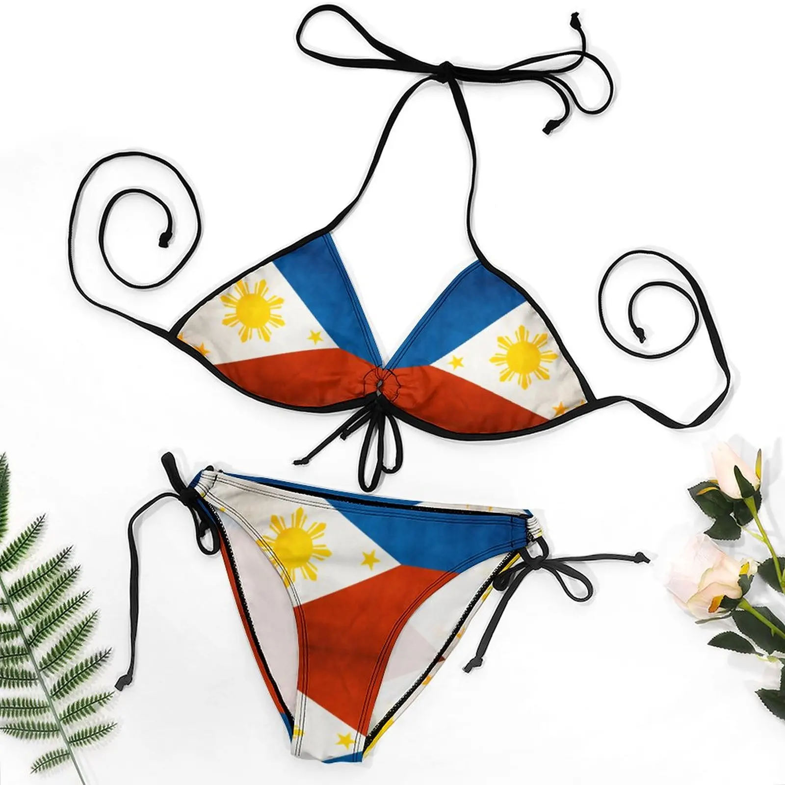 

Exotic Women's Bikinis Philippines Philippines Flag National Flag of Philippines Filipino Flag Bikini Hot Sale Swimming High