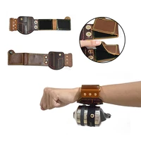 fishing reel holder hand strap can be installed fish catapult adjustable wristband high quality pu fishing accessories
