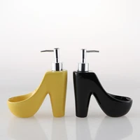 high heel modeling ceramics soap dispenser wristband hand dispenser shampoo bottle bathroom decoration kitchen accessories