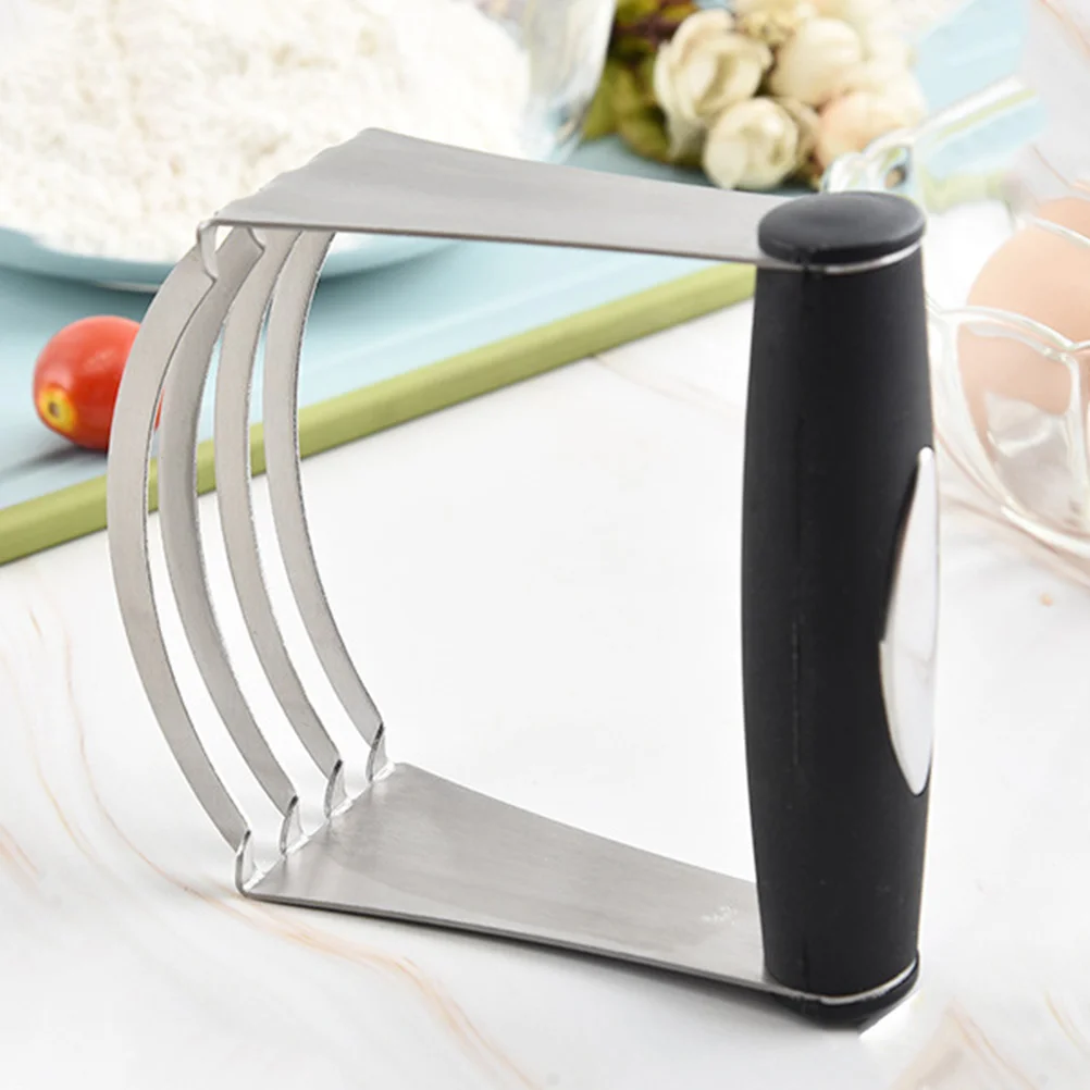 

Manual Dough Blender Reusable Flour Butter Mixer Stainless Steel Pastry Blades Cutter Kitchen Baking Tools