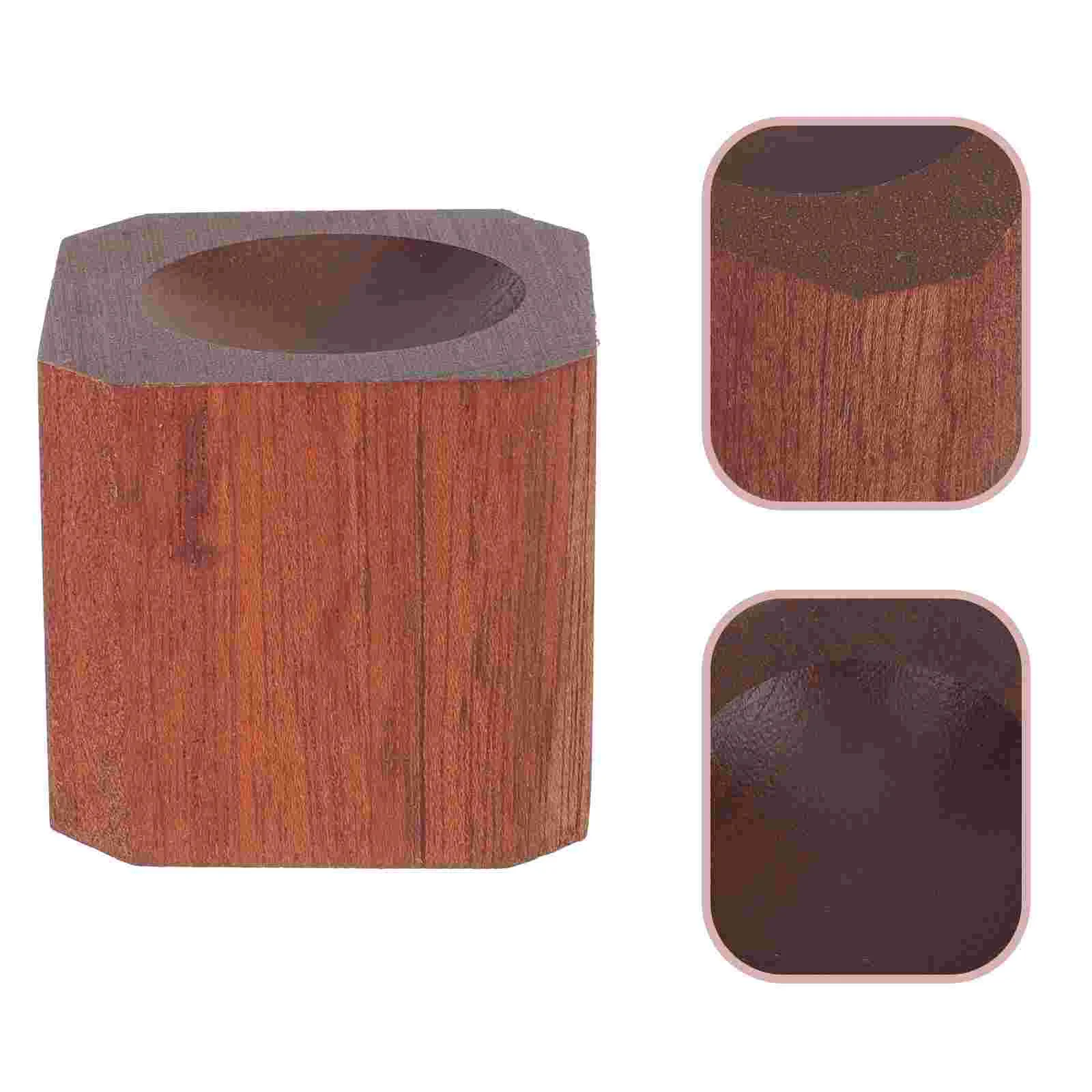 

Decor Stand Home Decor Crystal-ball Support Base Wood Star Statue Crystal-ball Stand for Home School